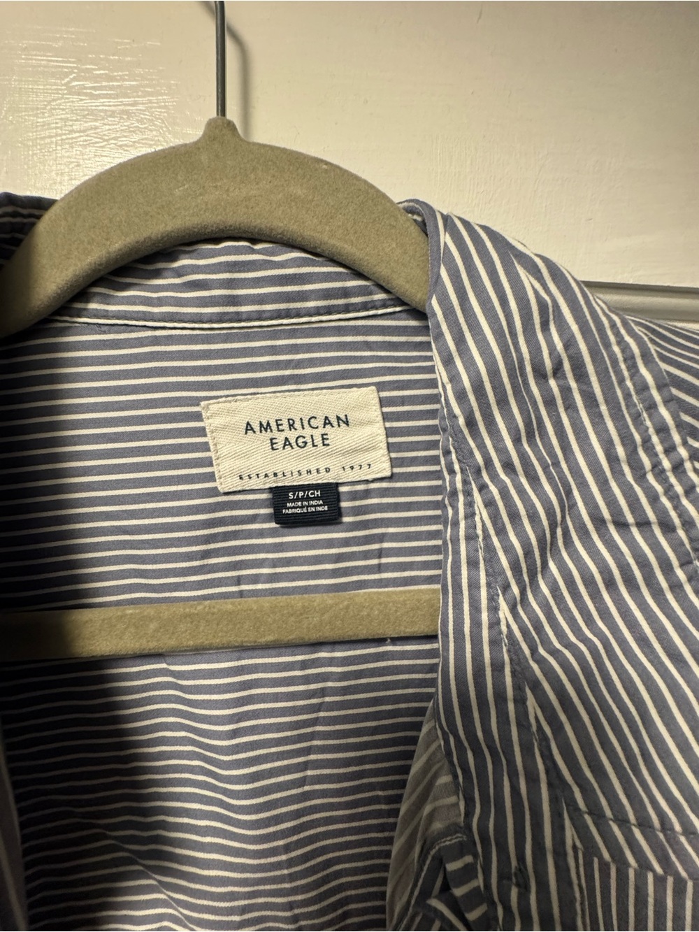 AE striped button down - Picture 3 of 4